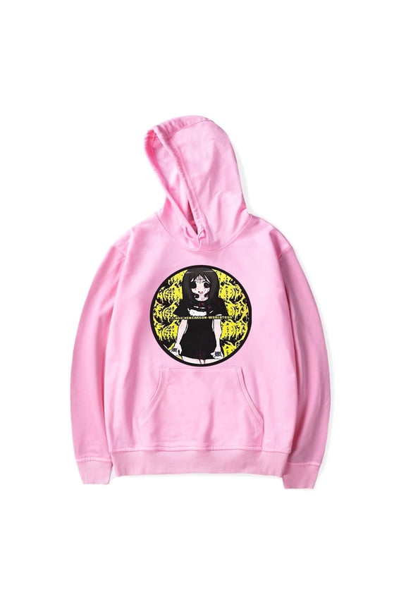 Ken Carson Merch Hoodie LiveChaos WorldTour Merch Hoodies Anime Harajuku Women Mens Streetwear Rapper Pullover