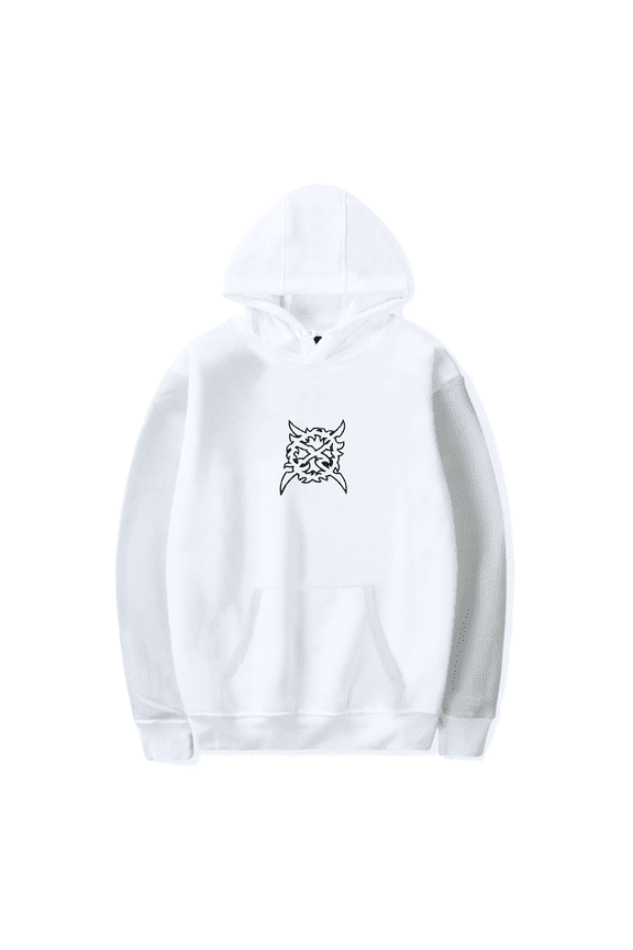 Ken Carson Merch Hoodie Overseas X Logo Casual Rapper Hoodies Mens Women Streetwear Long Sleeve Sweatshirt Pullover