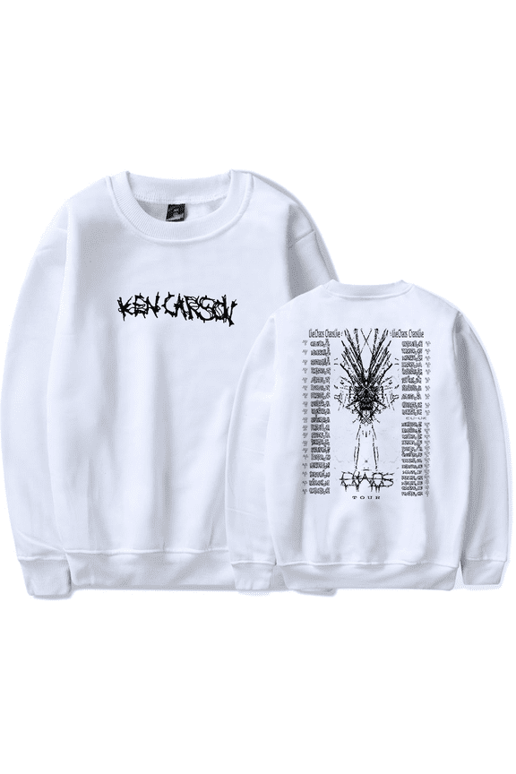 Merch Long Sleeve Crewneck A Great Chaos AGC Sweatshirt Live Chaos ChaosLive Tour Merch Rapper Streetwear Hoodie