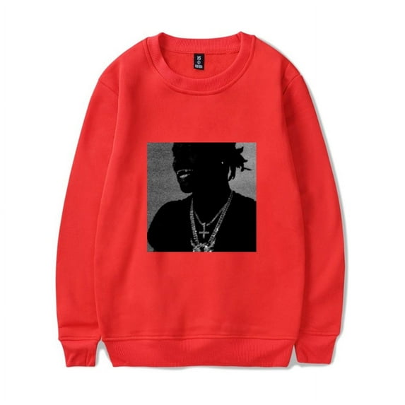 Ken Carson Merch Long Sleeve Sweatshirt A Great Chaos Album Cover Casual Rapper Mens Women Streetwear Pullovers Crewneck