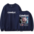 thumbnail image 1 of Ken Carson Merch Sweatshir ChaosLive USA Long Sleeve Rapper Crewneck Fans Men Women, 1 of 2
