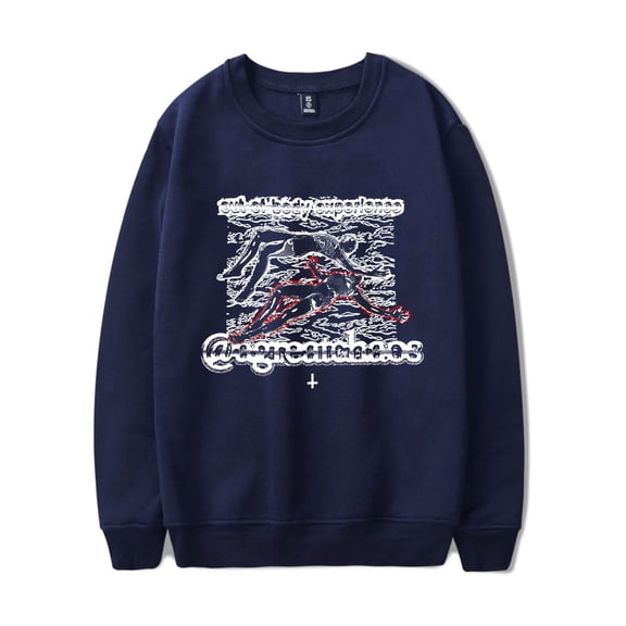 Ken Carson Merch Sweatshir Out Of Body Experience Long Sleeve Rapper Crewneck For Fans Men Women
