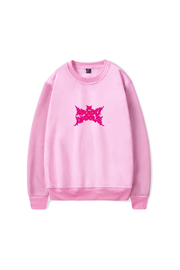 Ken Carson Merch Sweatshirt AGC Pink Logo Long Sleeve LiveChaos Tour Women Mens Rapper Hip Hop Crewneck