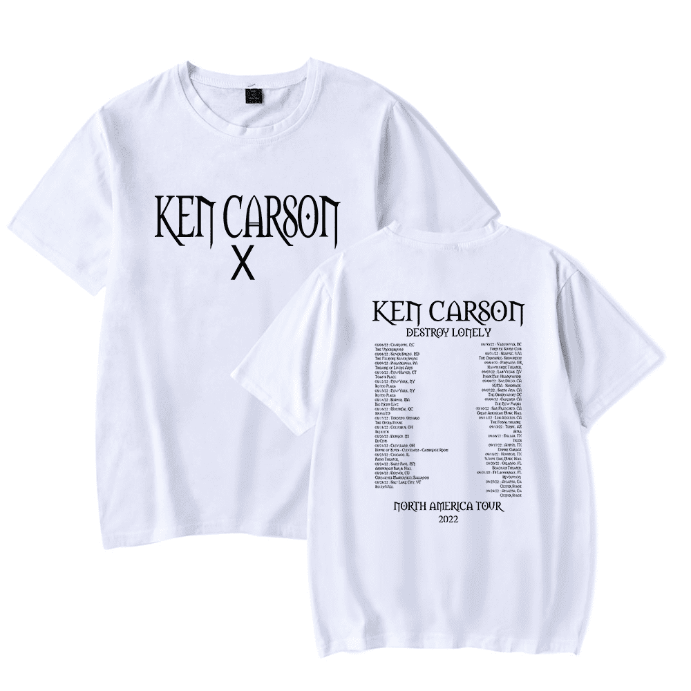 Ken Carson Merch T-Shirt A Great Chaos AGC Tees Tour Merch