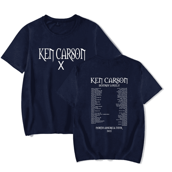 Ken Carson Merch T-Shirt A Great Chaos AGC Tees Tour Merch Rapper Streetwear Short Sleeve Top T Shirt