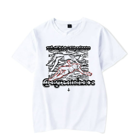 Ken Carson Merch T-Shirt Out Of Body Experience Short Sleeve Rapper Crewneck T Shirts Fans Men Women Top Tee