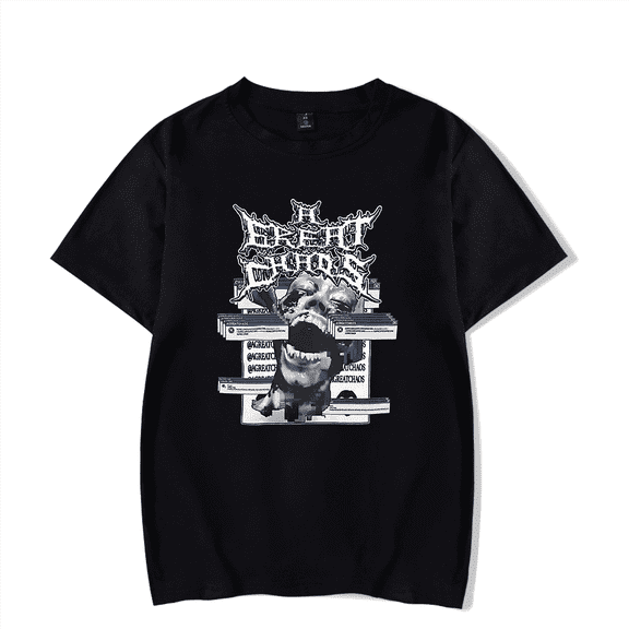 Ken Carson Merch T Shirts A Great Chaos 2024 Tour All Merch Tee For Women Mens Fans Made Streetwear Rapper Tops T-Shirt