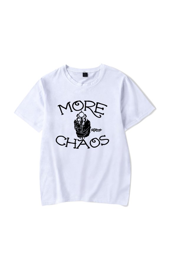 Ken Carson More Chaos T-Shirt Streetwear Rap Tee  crewneck short sleeve tshirt men/women hip hop  tops