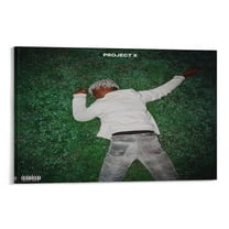 Ken Carson Project X Music Poster Canvas Wall Art Posters For Room Aesthetic And Decor Poster For Bedroom Living Room Bathroom Kitchen Office Decor
