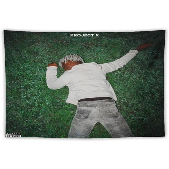 Ken Carson Project X Musicflag, Tapestry Wall Hanging, 40 x 60 Inches, for Bedroom, Living Room, College Dorm Decor