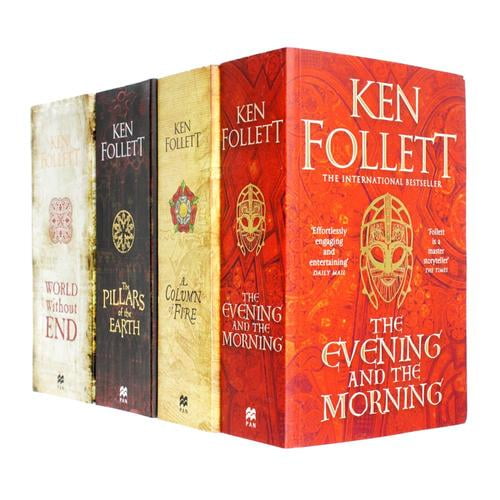 Ken Follett The Kingsbridge Novels Stories Collection 4 Books Set