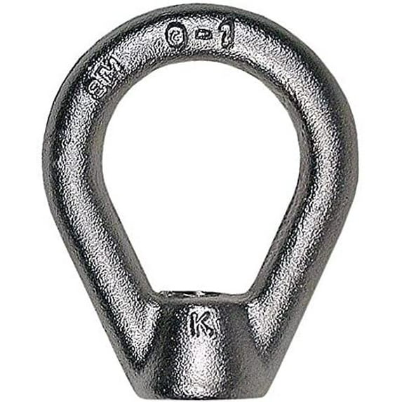 Ken Forging EN-8-316SS-Drop Forged Eye Nut-3/4-10-Style A-316 Stainless Steel