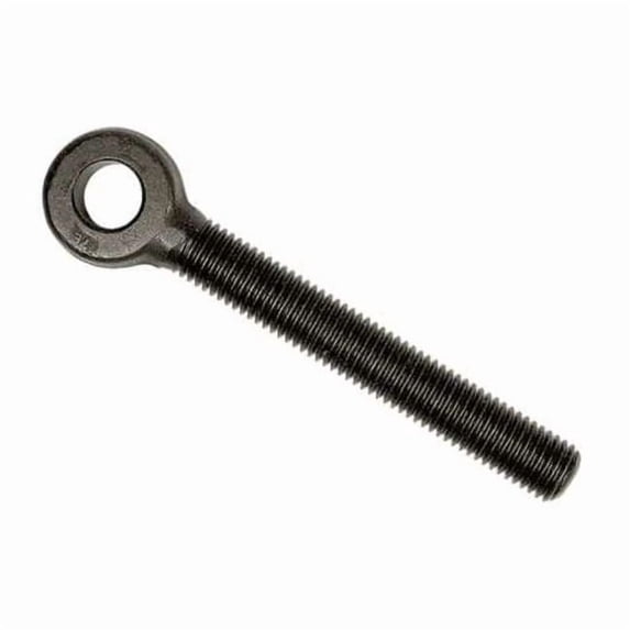 Rod End, Steel, Black Oxide, 5/8"-11 Thrd Sz, 6 in Thrd Lg, 6 in Overall Lg