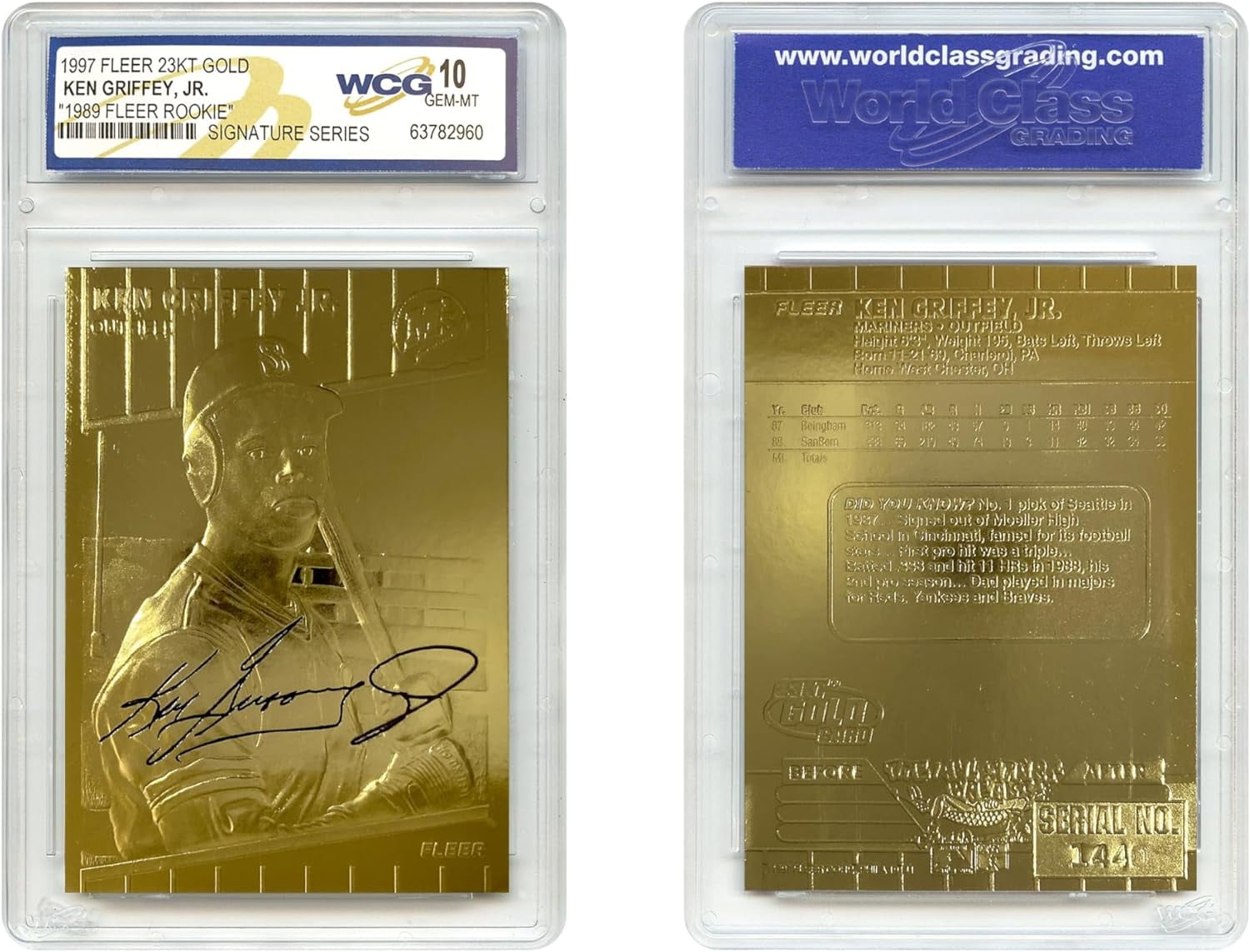 graded ken griffey jr rookie cards The best Ken Griffey Jr. cards to collect: From rookie cards to a Nintendo promo