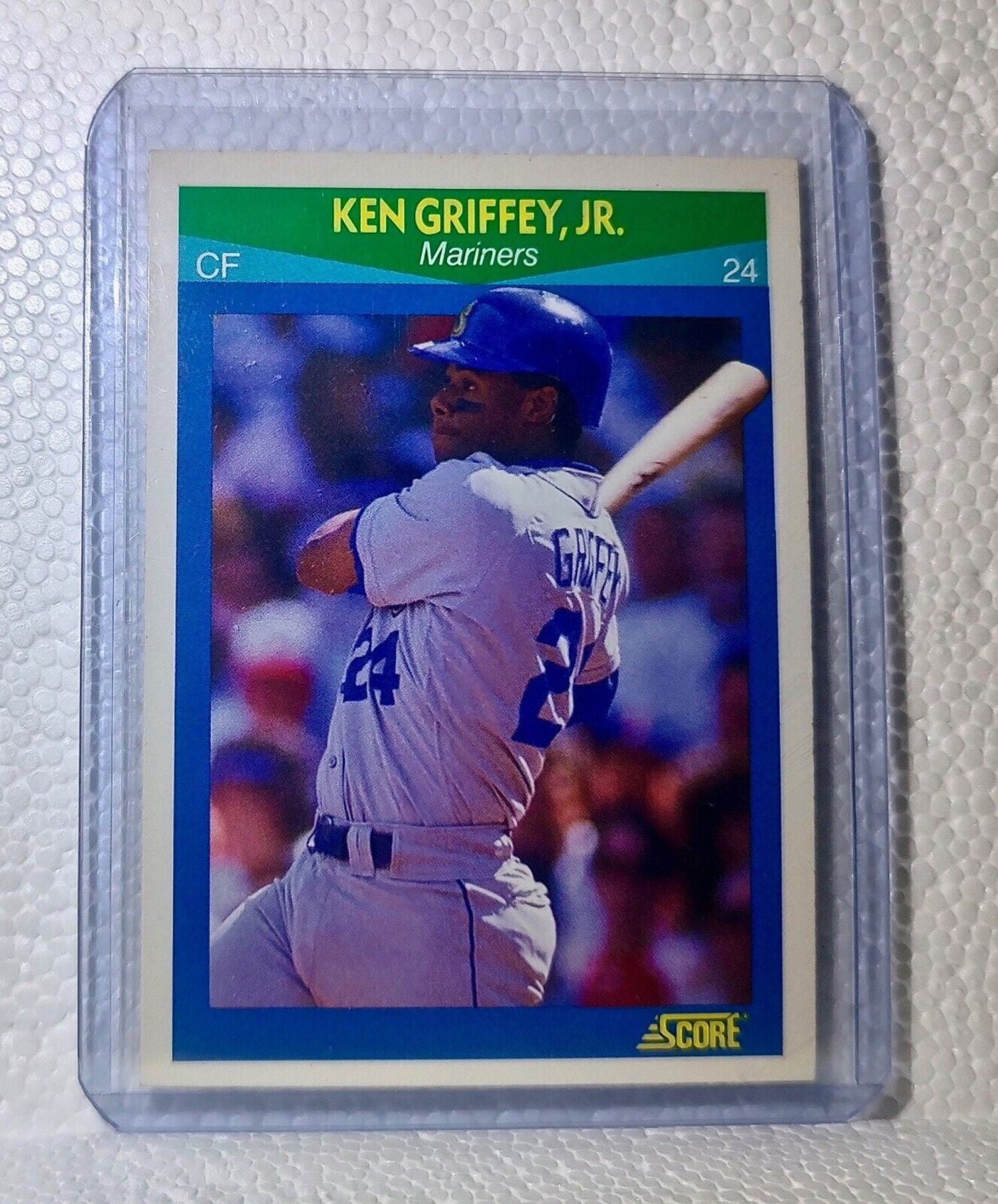 1990年 ケン ・ グリフィー Jr.入りランダムセット0003 Ken Griffey Jr. 1990 Score MLB #3 Rising Star Rookie