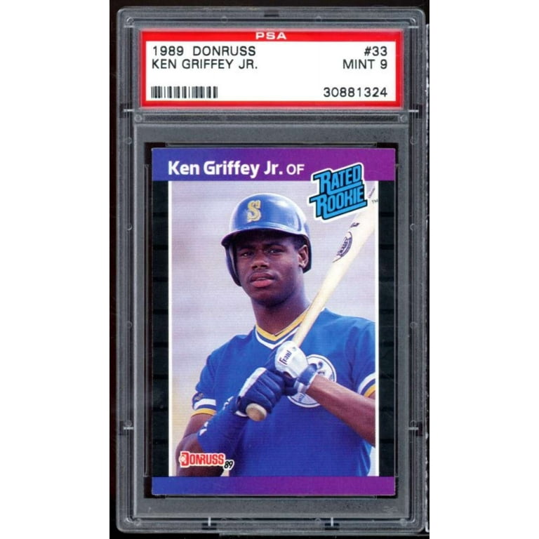 1989 Donruss Ken Griffey Jr. Gem mint outlet True Gem quad 9.5 subs clean