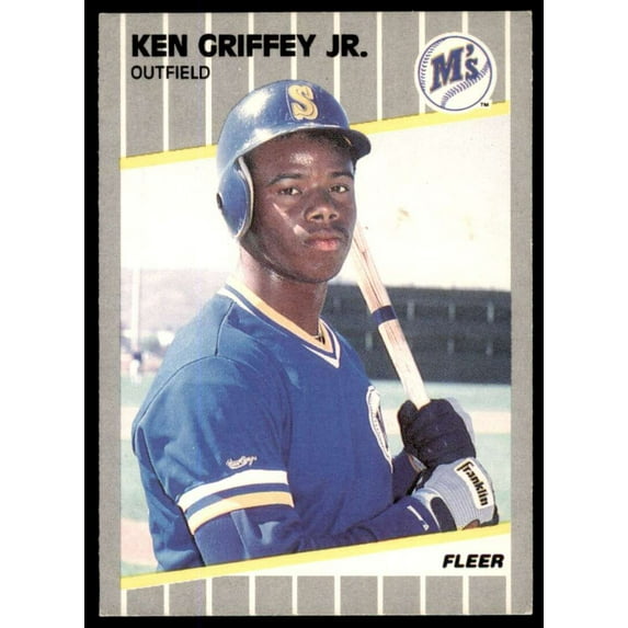 Ken Griffey Jr. Rookie Card 1989 Fleer #548