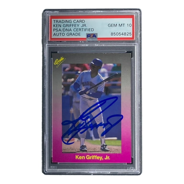 Ken Griffey Jr Signed 1989 Classic Baseball #193 Rookie Card PSA/DNA Gem MT 10 - Walmart.com Ken Griffey Jr Signed 1989 Classic Baseball #193 Rookie Card PSA/DNA Gem MT 10 - Walmart.com