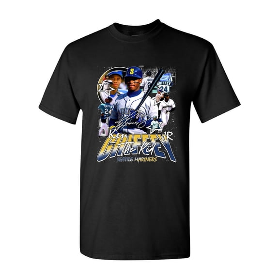 Ken Griffey Jr T-Shirt The Kid Baseball Tribute Graphic Design, for men & women, up to size 5XL