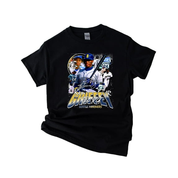 Ken Griffey Jr. The Kid Seattle Baseball Star Graphic Design Unisex T-Shirt, up to 5XL