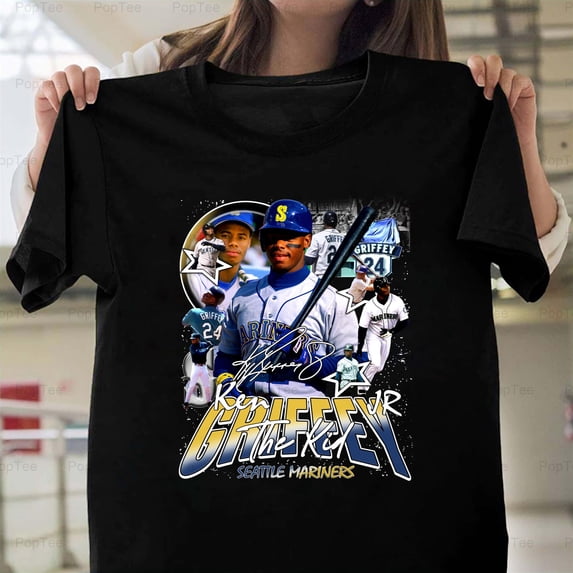 Ken Griffey Jr. The Kid Seattle Baseball Star Graphic T-Shirt Unisex, up to 5XL