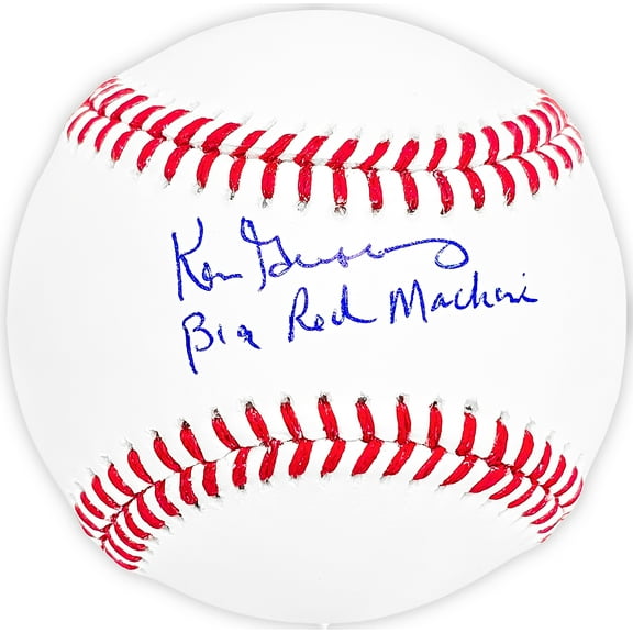 Ken Griffey Sr. Autographed Official MLB Baseball Cincinnati Reds "Big Red Machine" Beckett BAS Witness 218599