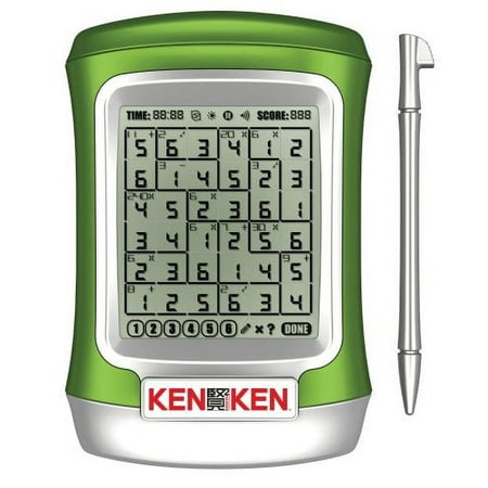Ken Ken Electronic Handheld Game, Puzzle Brain Game