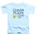 thumbnail image 1 of Ken L Ration Clean Plate Toddler T-Shirt Light Blue, 1 of 2
