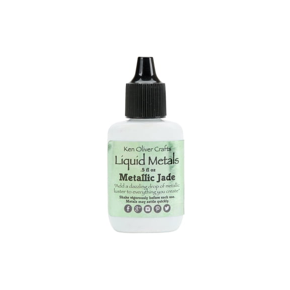 Ken Oliver Liquid Metals-Metallic Jade