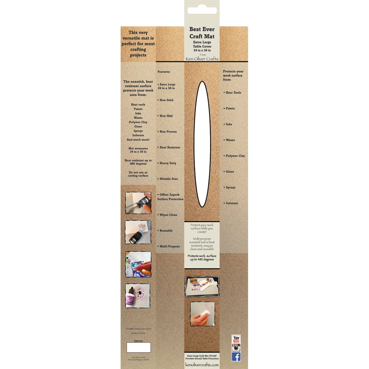 Ken Oliver The Best Ever Craft Mat24"X36"