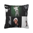 thumbnail image 1 of Ken Rapper Carson Tapestry A Great Chaos Music Album Cover Poster Throw Pillow Case Pillowcase Shell for Couch Sofa Home Decoration 18"x18", 1 of 9