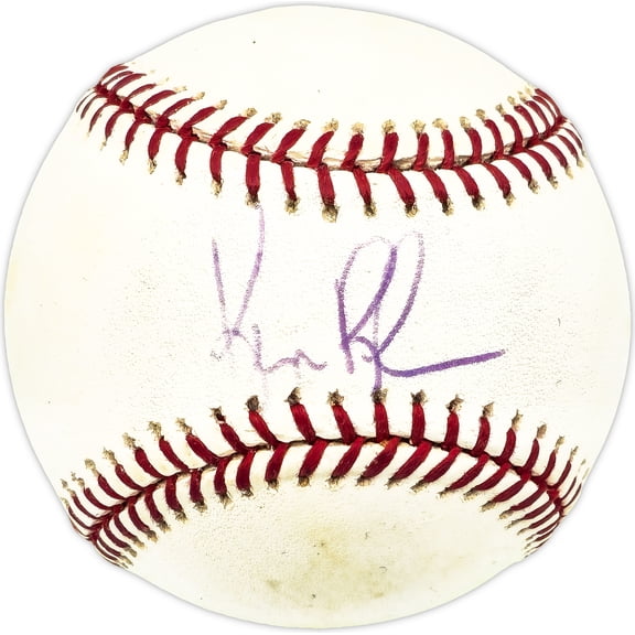 Ken Rudolph Autographed Official MLB Baseball Chicago Cubs SKU #229845