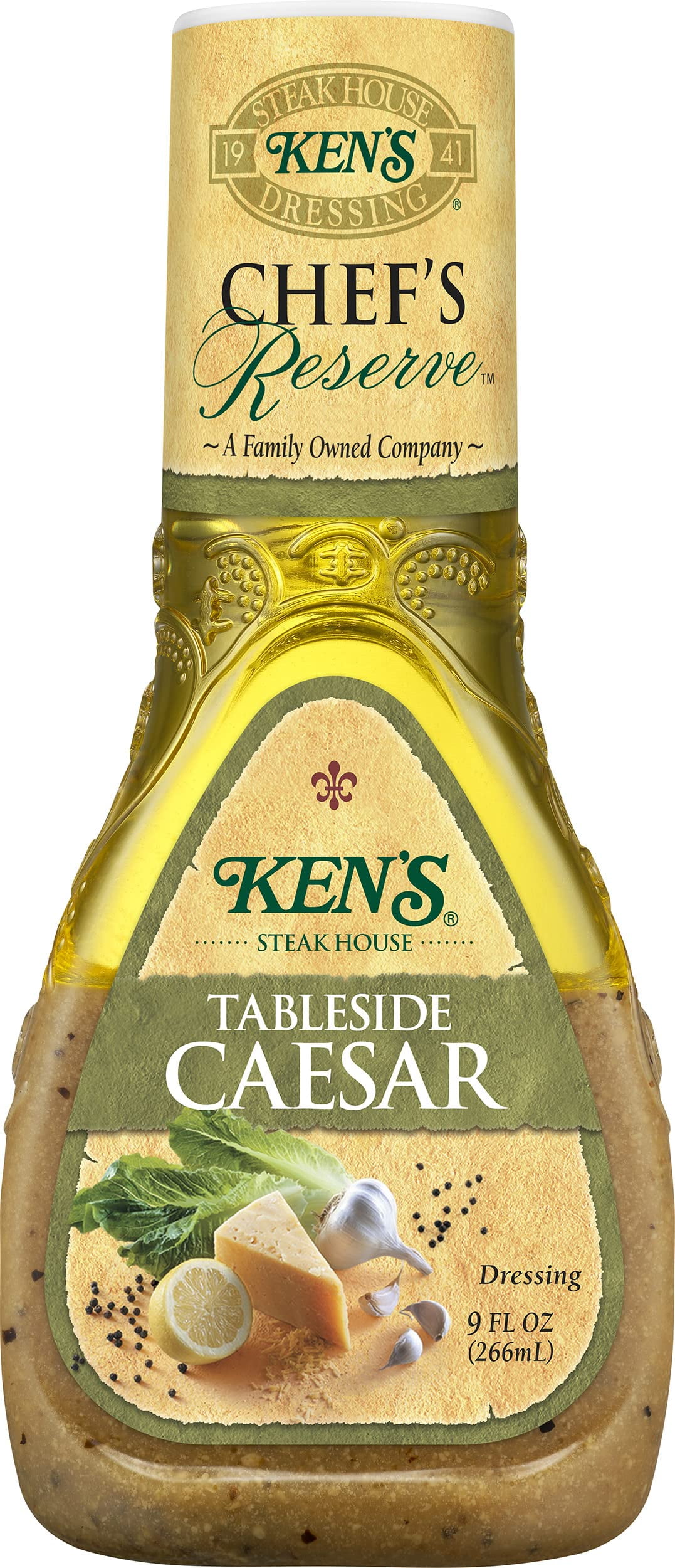 Ken,S Steak House Chef,S Reserve Tableside Caesar Dressing 9 Ounce