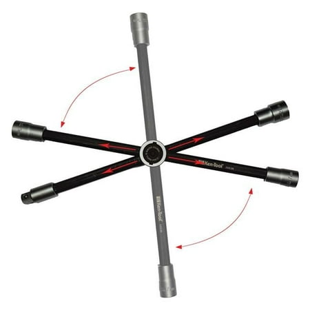 Ken-Tool KTL-35636 Stow & Go 4-Way Lug Wrench