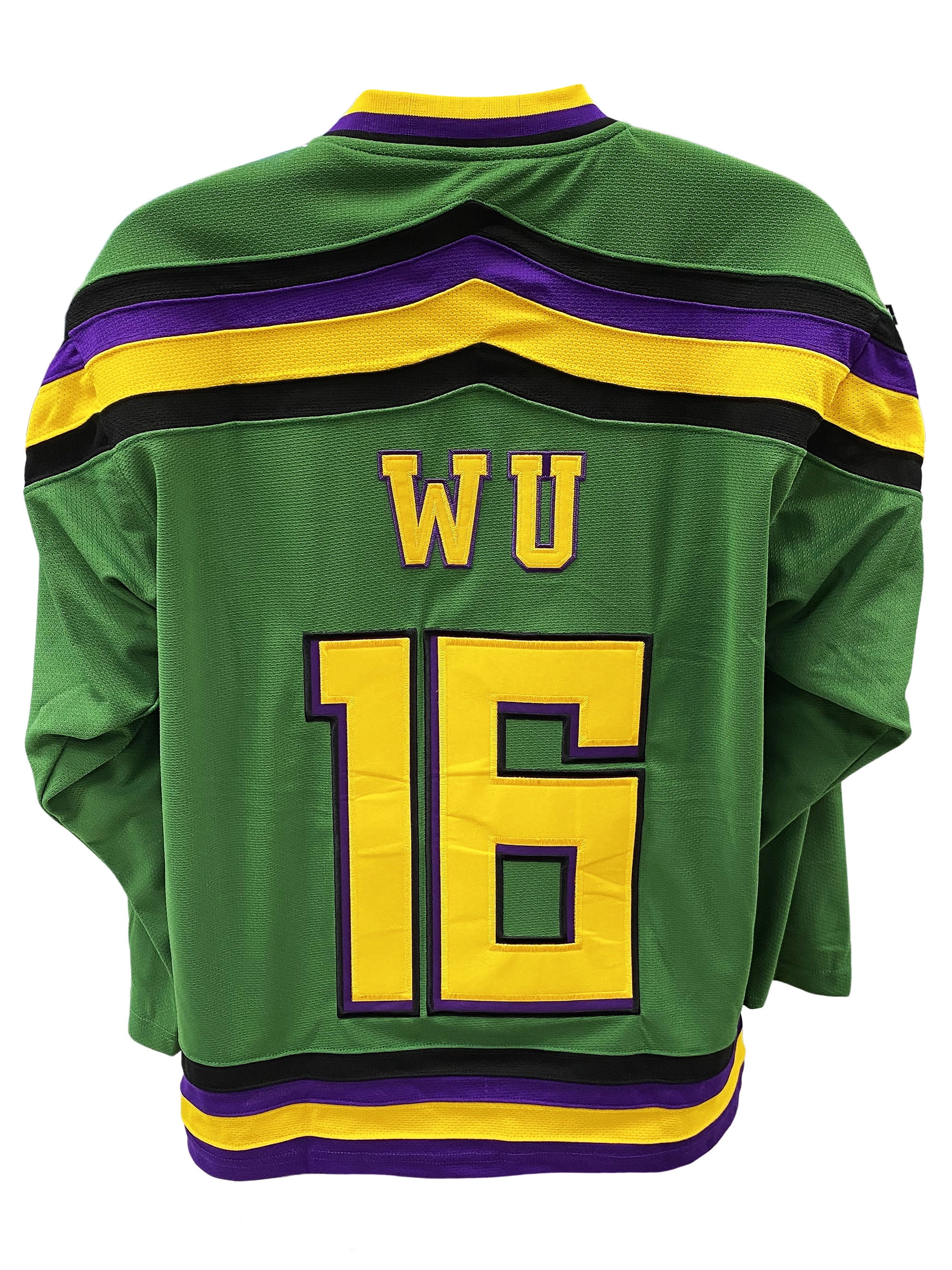 Ken Wu #16 Ducks Hockey Jersey