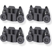 Ken-more Elite Dishwasher Wheels Lower Rack Replacement Parts, Bottom Wheels Rack for Ken-more Elite Dishwasher.4 Pack