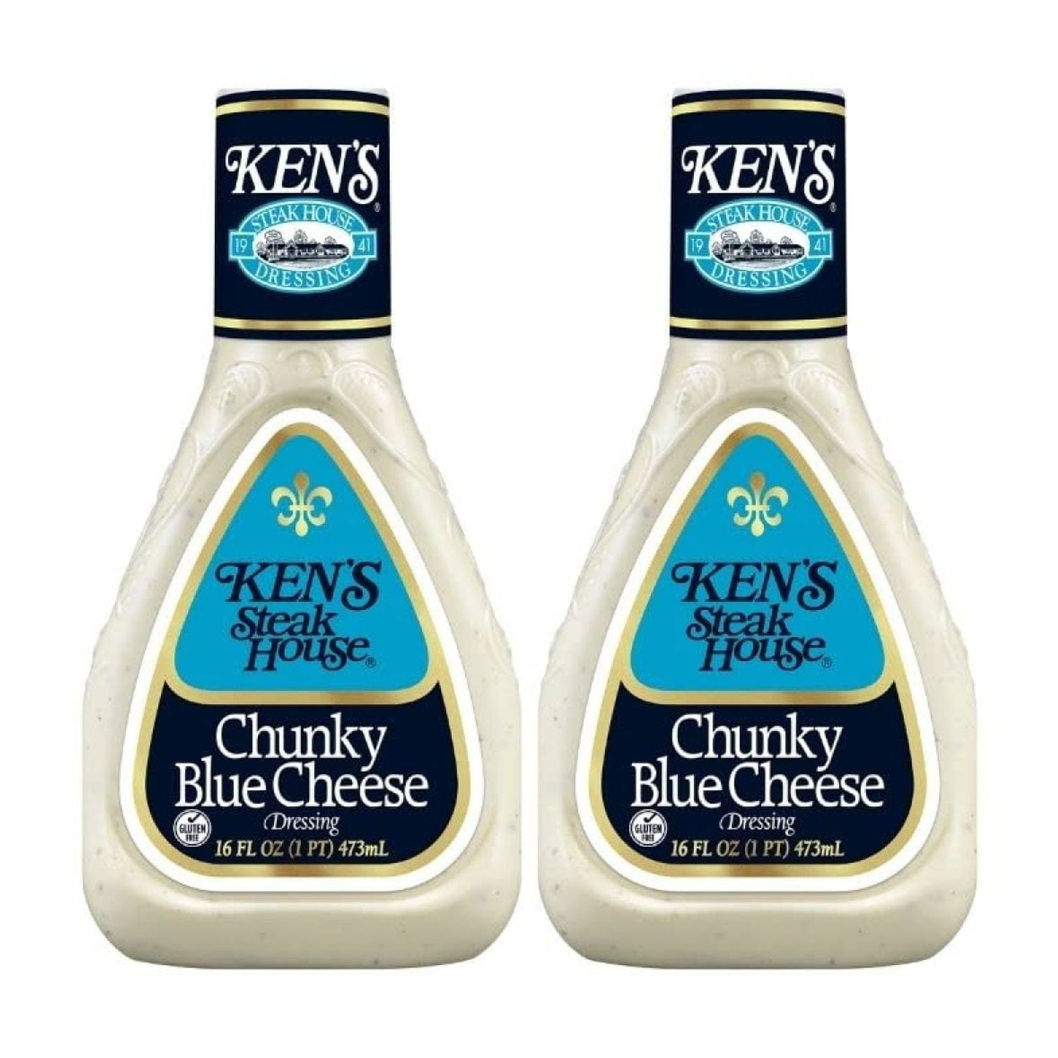Ken's Chunky Blue Cheese Dressing, 16 oz, 2 pk