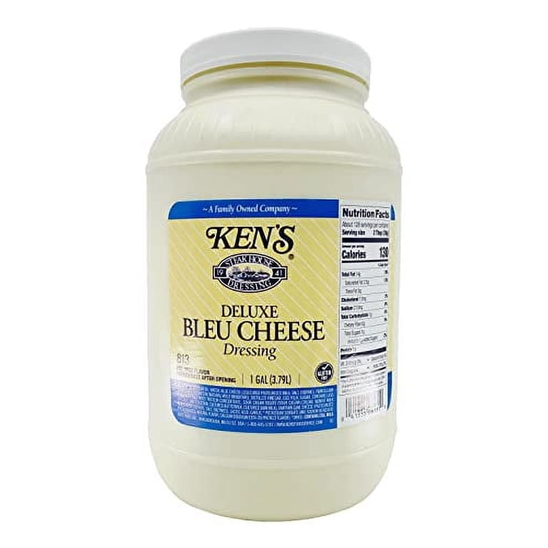 Ken's Foods 1 Gallon Deluxe Blue Cheese Dressing