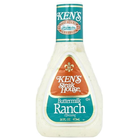 Ken's Foods Buttermilk Ranch Dressing, 16 oz ( Pack of 2 )
