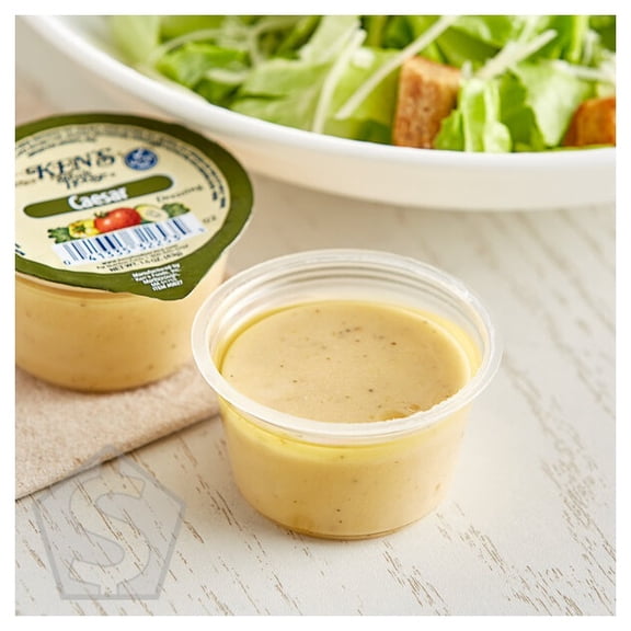 Ken's Foods Caesar Dressing 1.5 oz. Cup - 100/Case