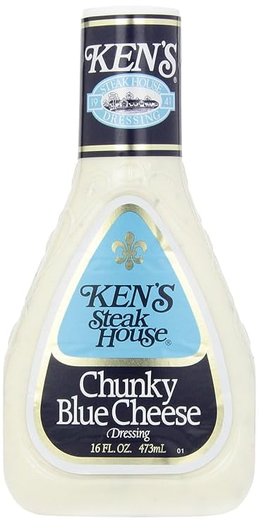 Ken's Foods Chunky Blue Cheese Dressing, 16 oz