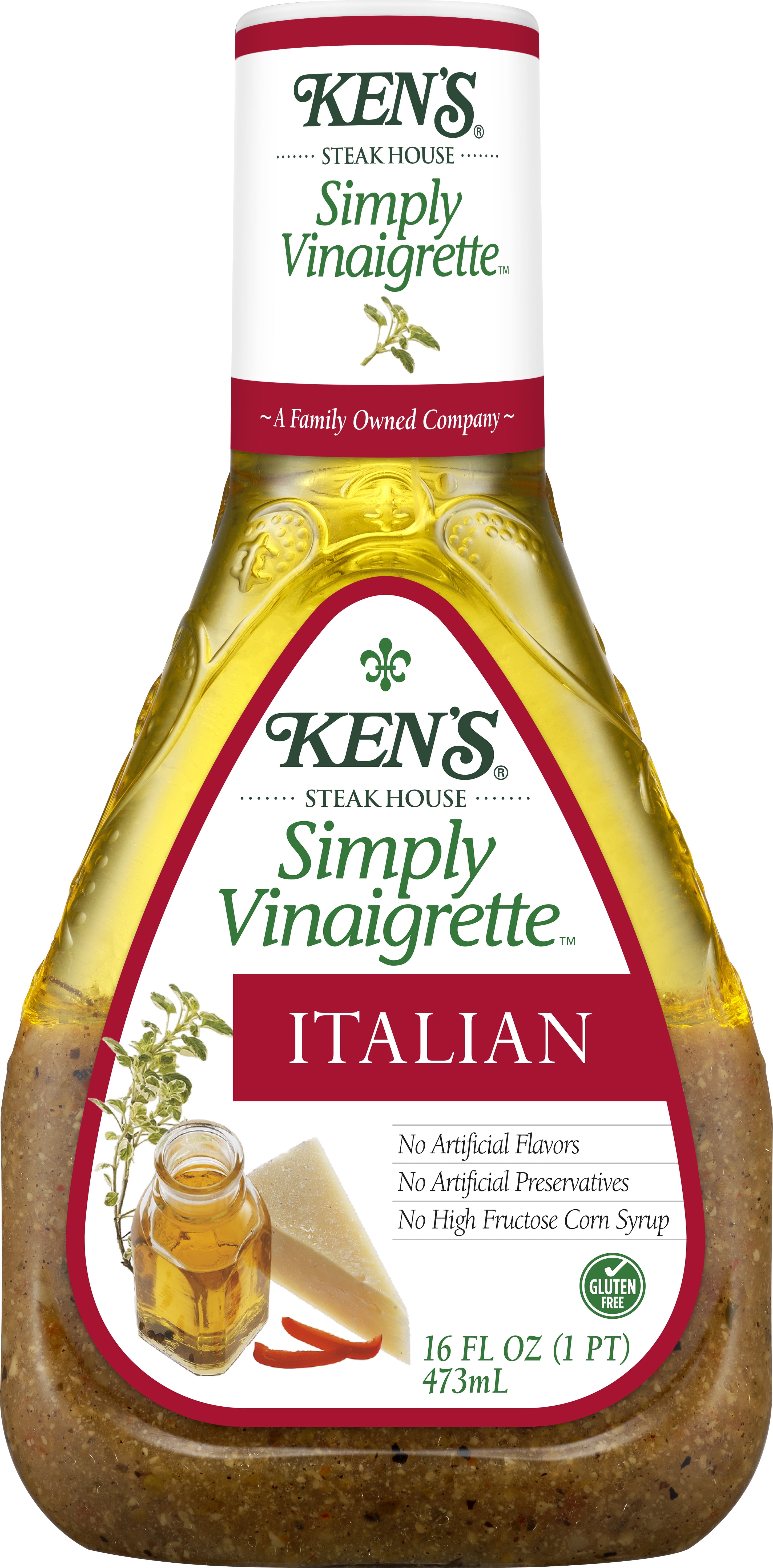 Ken's Simply Vinaigrette Italian Salad Dressing 16 fl oz