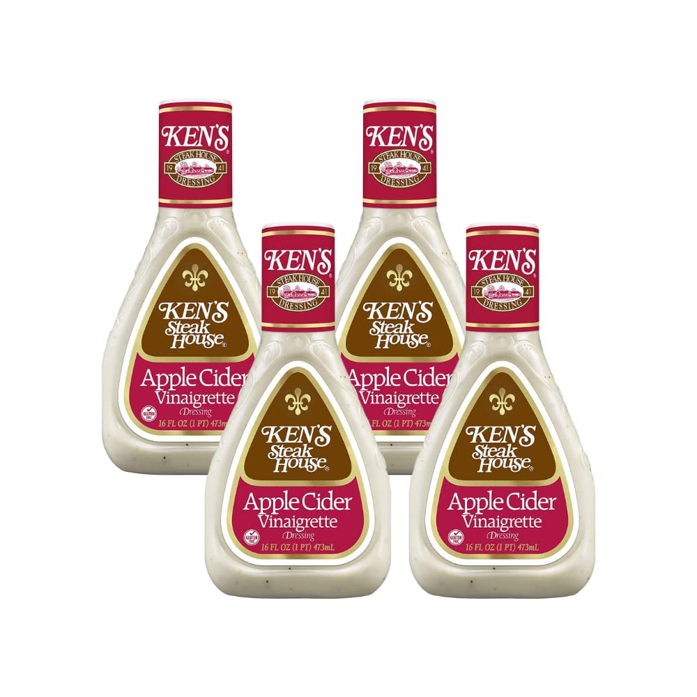 Ken's Steak House Apple Cider Vinaigrette Salad Dressing (16 Ounce