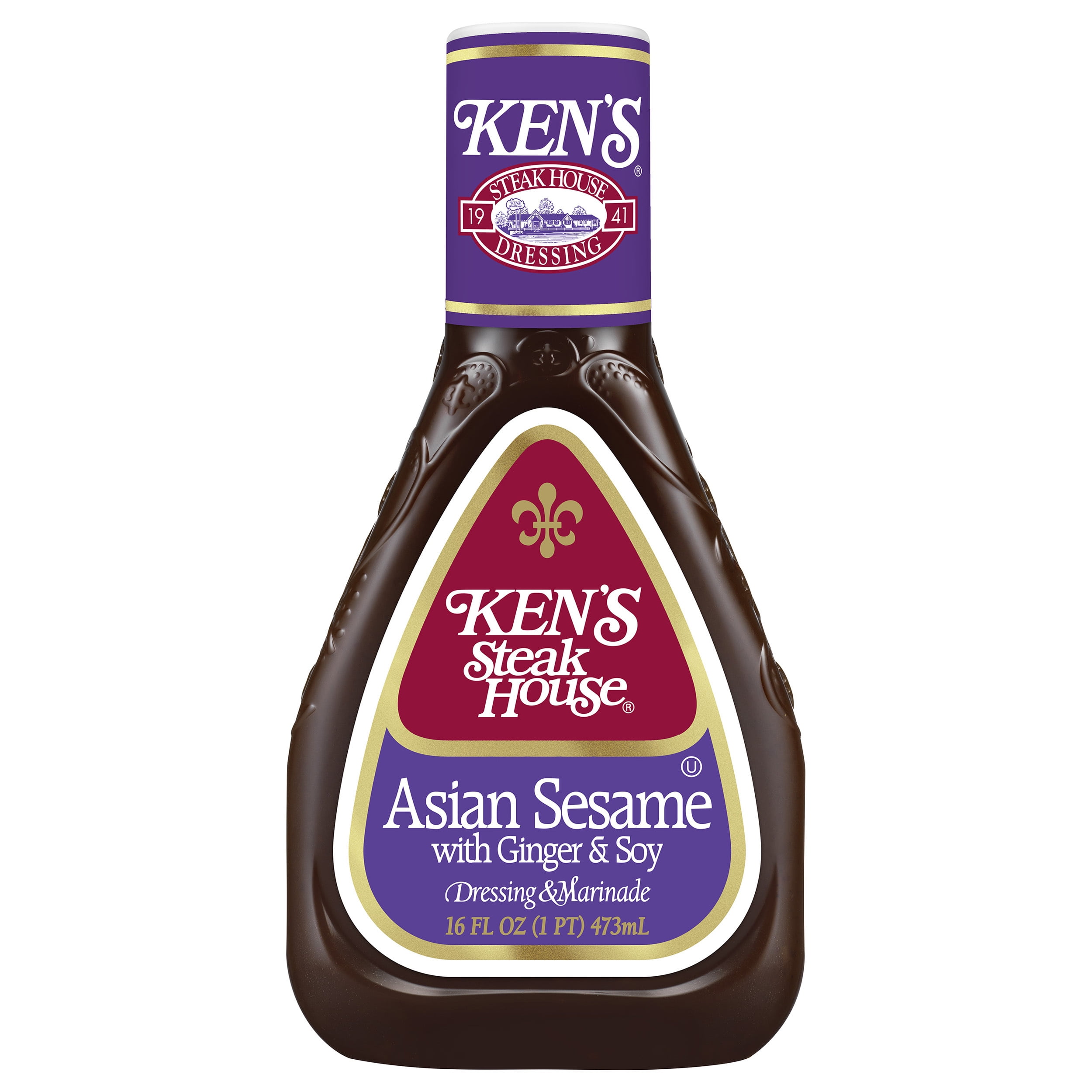 Ken's Steak House Asian Sesame Salad Dressing & Marinade 16 fl oz