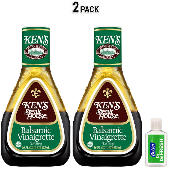 Ken's Steak House Balsamic Vinaigrette Salad Dressing 16 fl oz