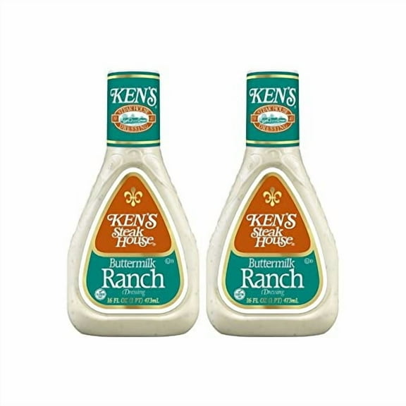 Ken's Steak House Buttermilk Ranch Dressing (Pack of 2)