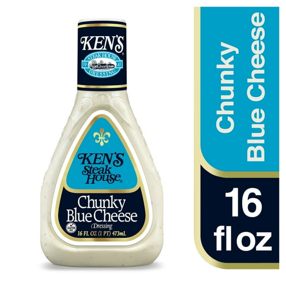 Ken's Steak House® Chunky Blue Cheese Salad Dressing 16 fl oz