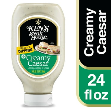 Ken's Steak House Creamy Caesar Salad Dressing 24 fl. oz.