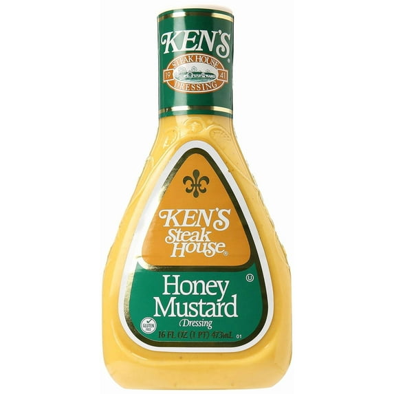 Ken's Steak House Honey Mustard Dressing 16 oz ( Pack of 2 )