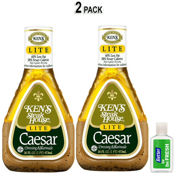 Ken's Steak House Lite Caesar Salad Dressing & Marinade 16 fl oz